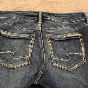 Silver Jeans Co. Women's Dark Blue Denim